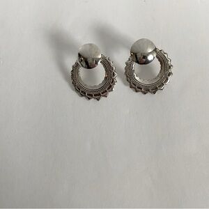 Vintage Sterling Silver Earrings